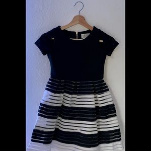 Blush By Us Angels Girls Fancy Dress Black White.